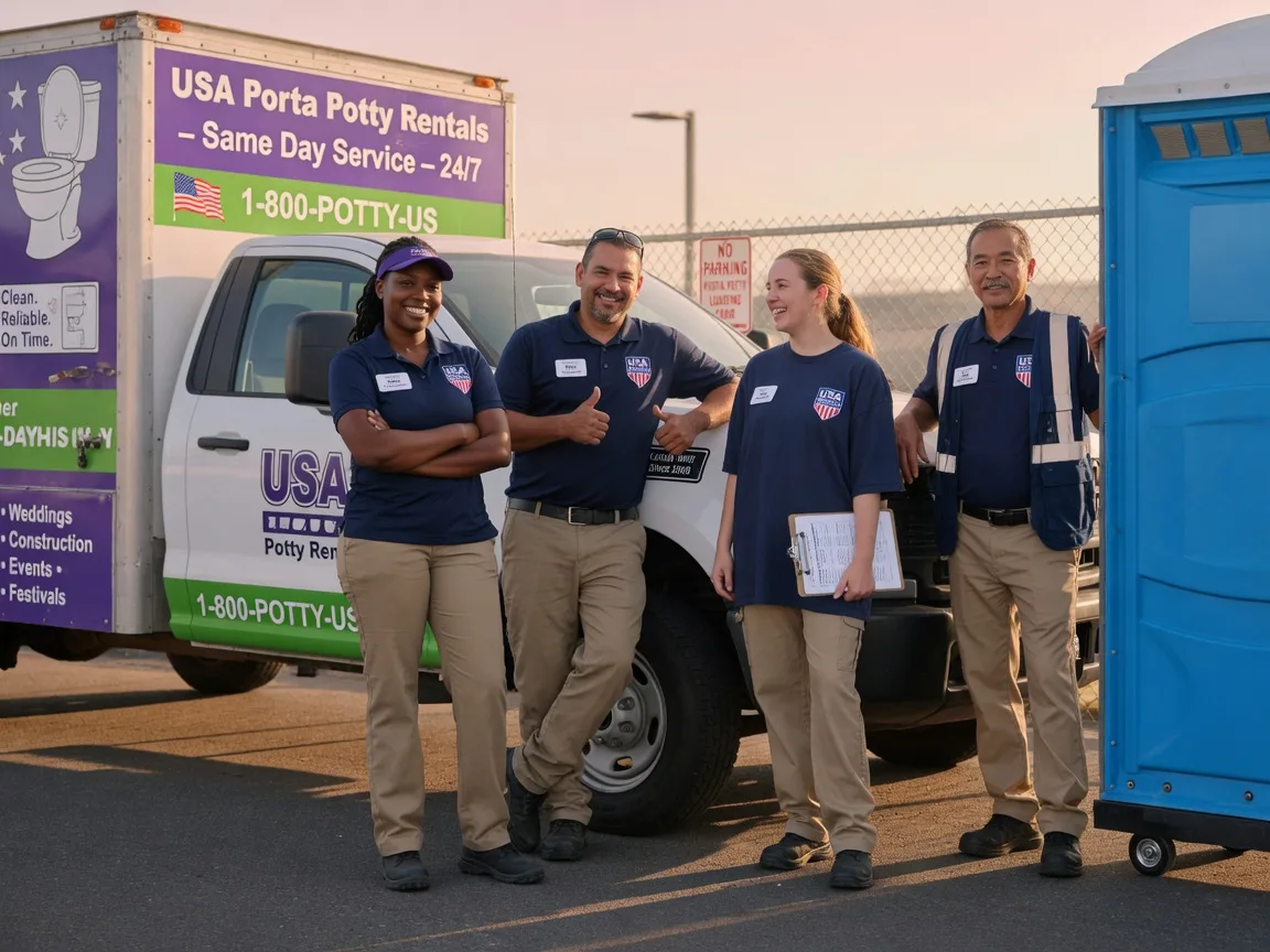Porta Potty Rental company in Braddock, ND